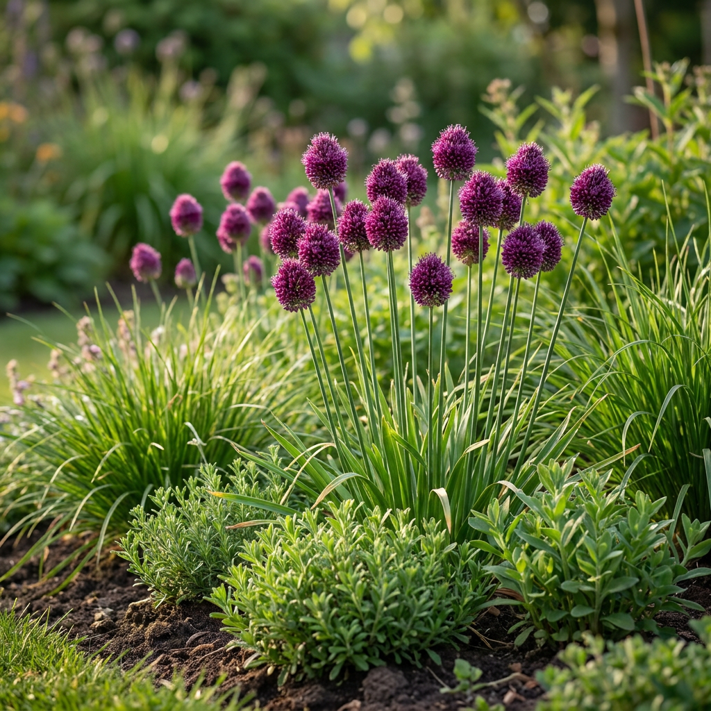 💜 Allium sphaerocephalon – Kogellook (400 stuks)