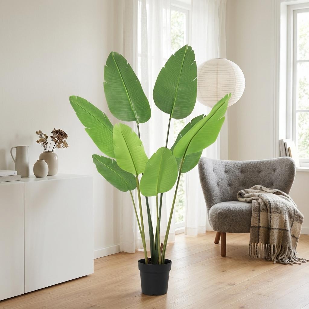 🌿 Kunst Strelitzia Nicolai