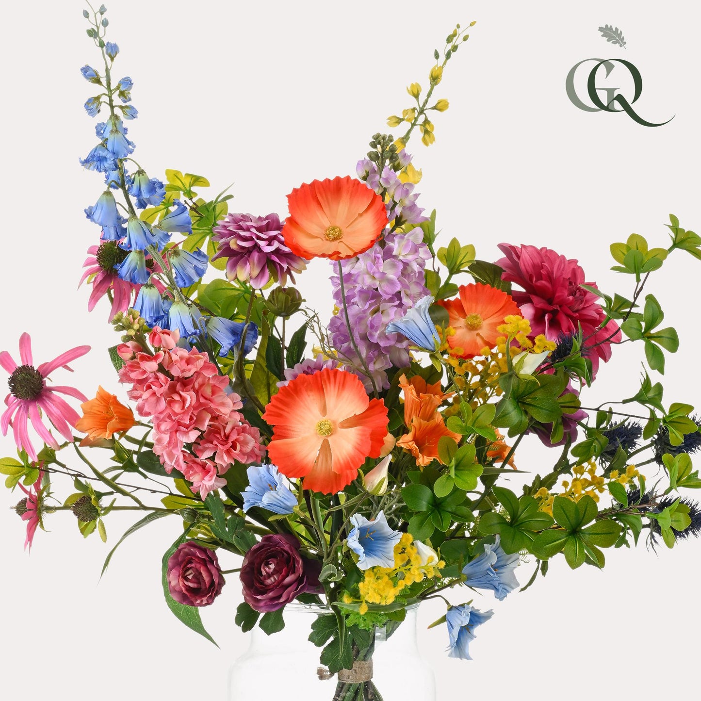 🌸 Kunstbloemen Boeket XL – Electric Love | Luxe Real Touch Boeket
