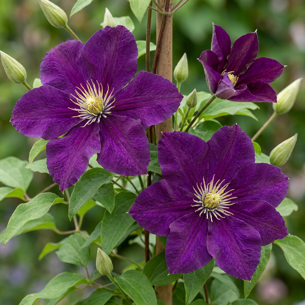 Clematis ‘Warszawska Nike’ – Bosrank | (2 stuks)