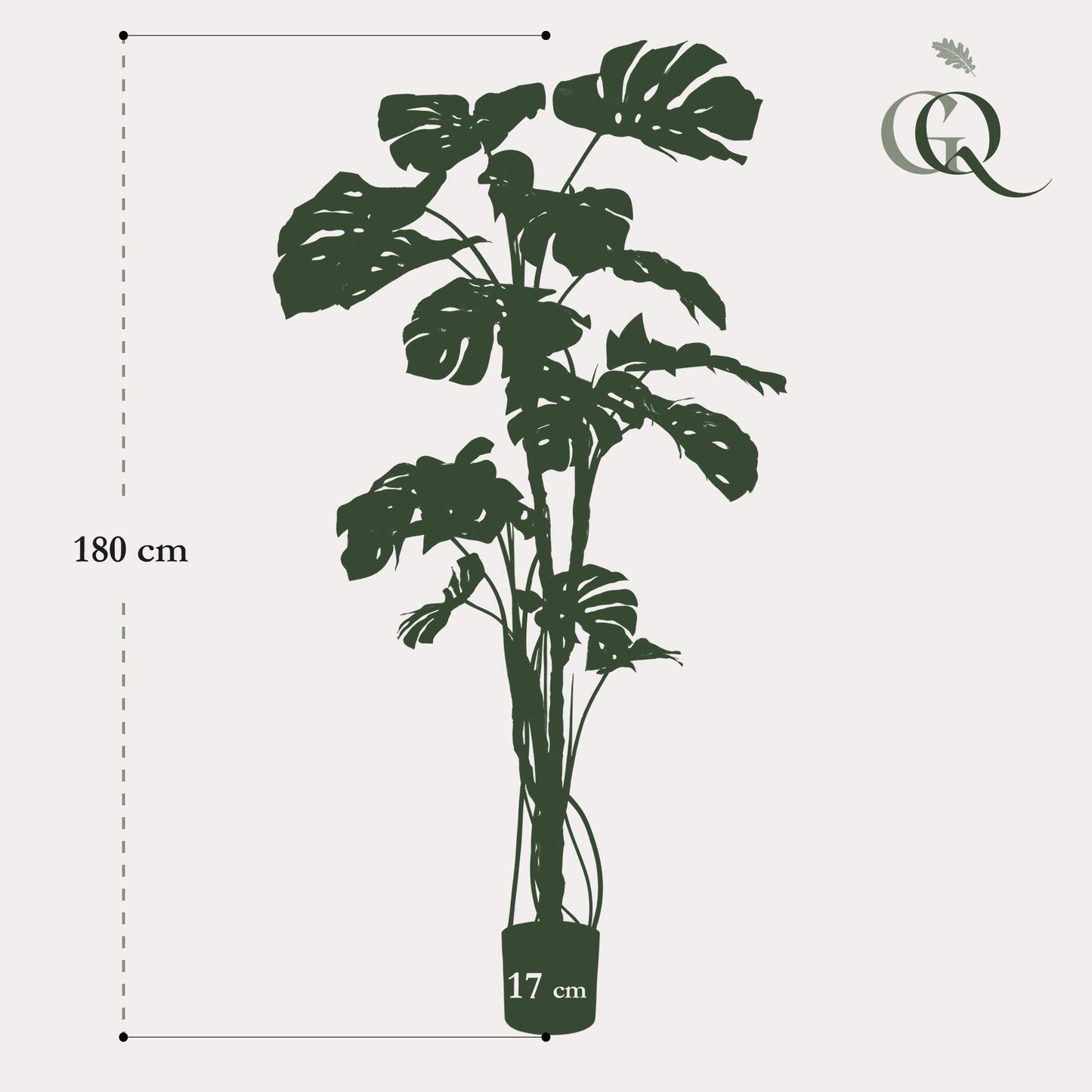 🌿 Kunst Monstera – Gatenplant Kunstplant
