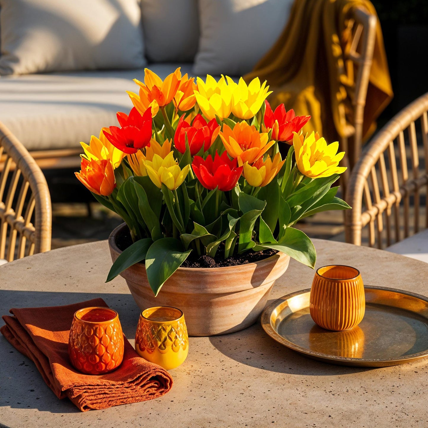 🌷✨ Tulp Praestans Mix – Vroege Dwergtulp | Diversen Kleuren (25 stuks)