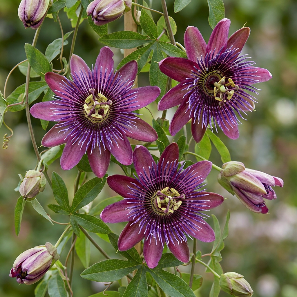 🌺 Passiflora ‘Victoria’ – Passiebloem – Rood-roze klimplant