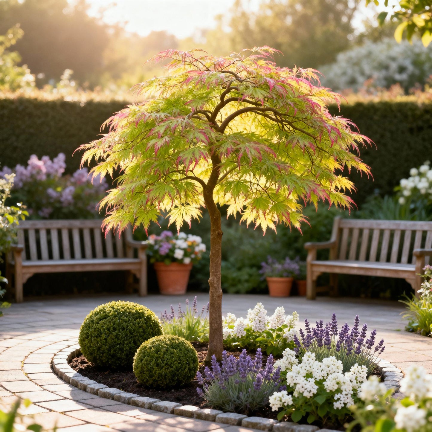 🍁 Acer palmatum ‘Little Princess’ – Groene Japanse Esdoorn | (3 stuks)