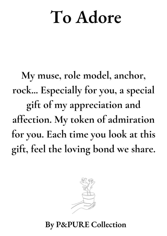 🍍 Ananas Rosita Gift “To Adore” – Met Wenskaart – Ø12 cm – ↕35 cm | Exotische Kamerplant