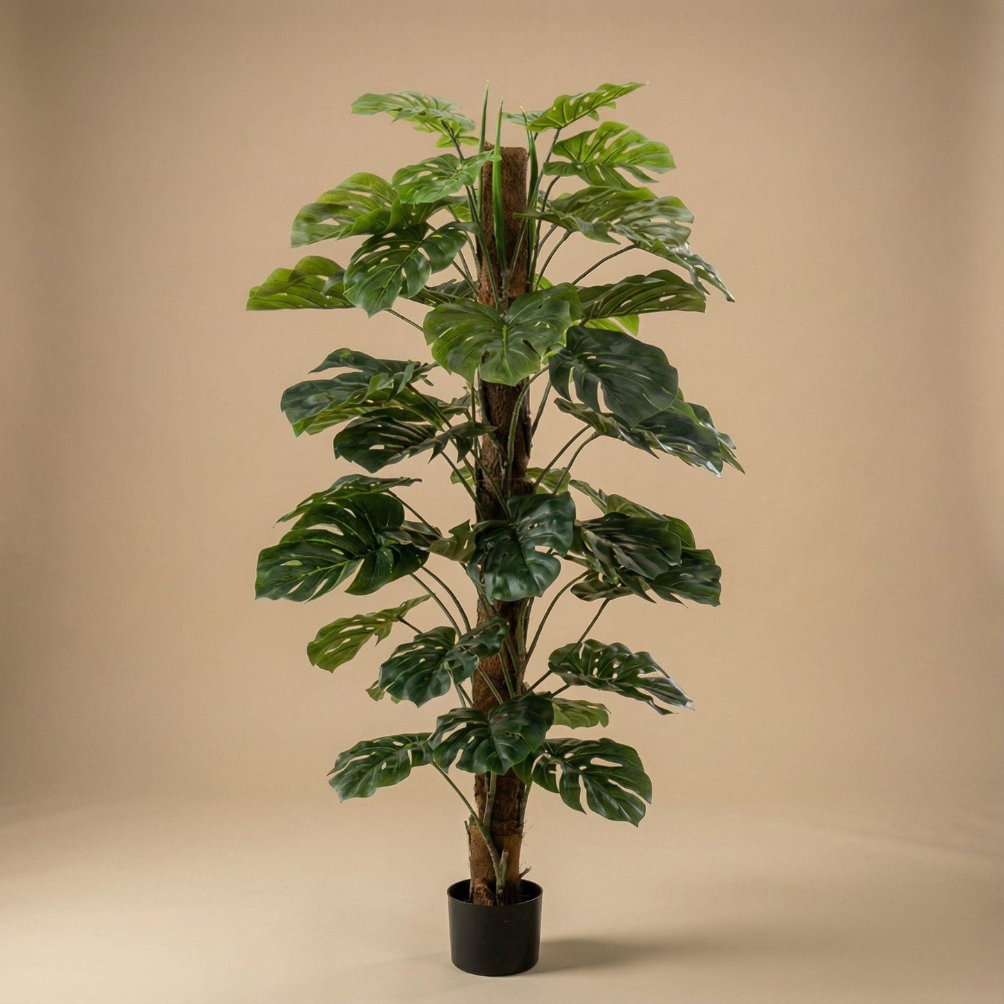 🌿 Kunst Monstera op Mosstok – Tropische Kunstplant