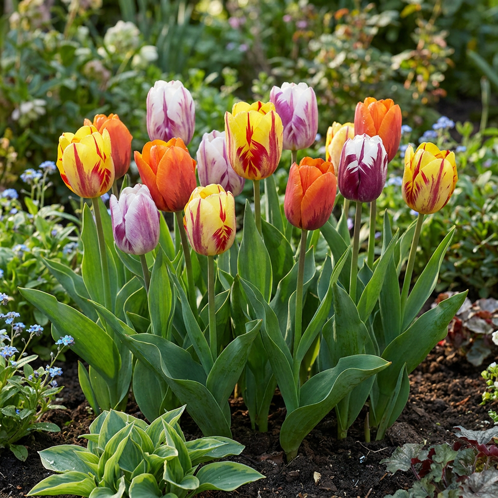 🌷 Tulipa Flaming Beauty Mix – Tulp | (30 stuks)