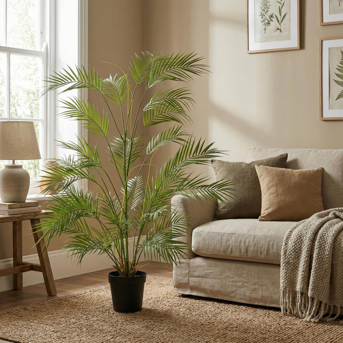 🌴 Kunst Areca Palm – Tropische Kunstplant