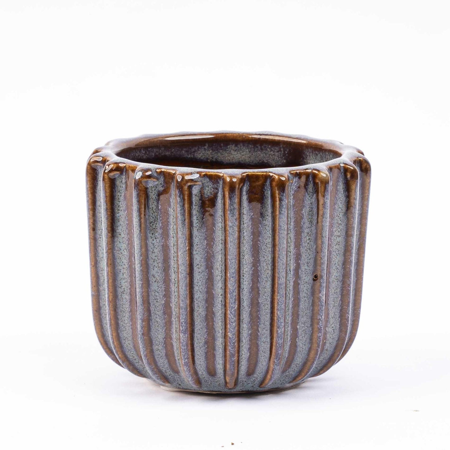 🌿 Pot Set Barcelona – Set van Keramische Bloempotten in Natuurlijke Aardetinten | (6 stuks)