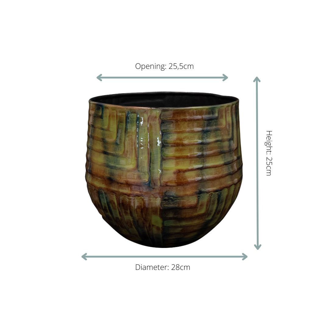 🪴 Pot Mette Marrakech – D28 x H25 cm