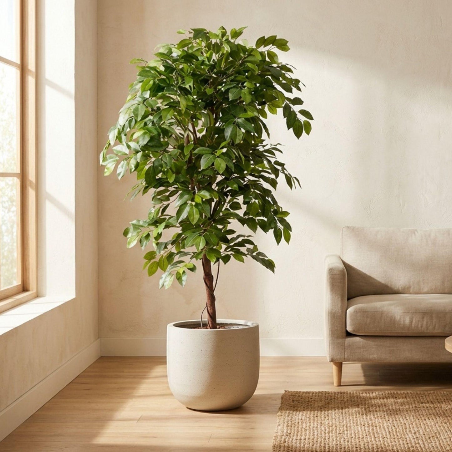 🌿 Kunst Ficus Deluxe Vine – Decoratieve Kunstboom