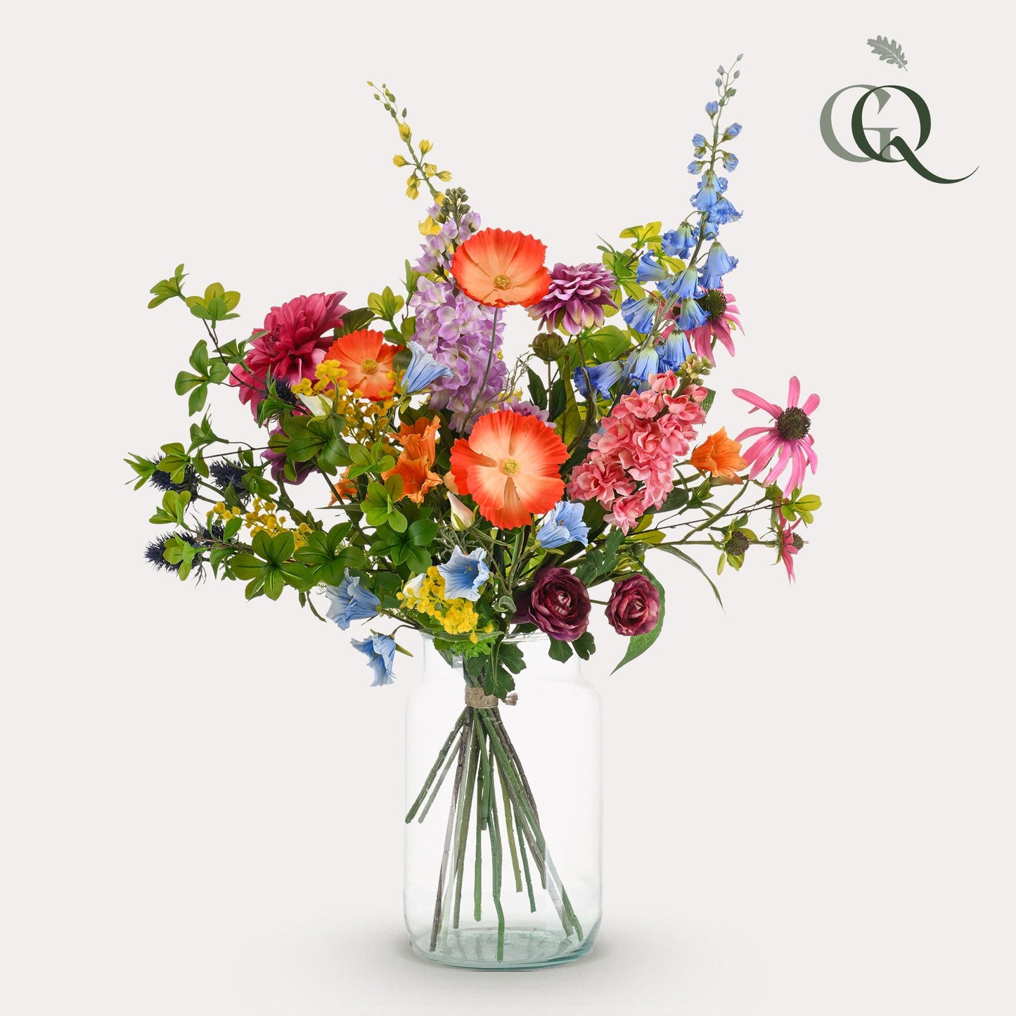 🌸 Kunstbloemen Boeket XL – Electric Love | Luxe Real Touch Boeket