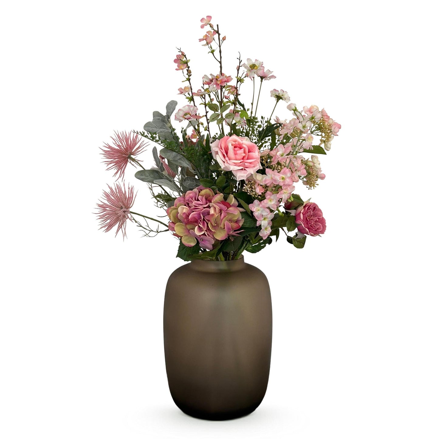 🌸 Kunstbloemen Boeket L – Pretty Pink | Luxe Real Touch Boeket