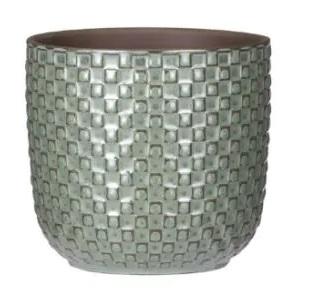 🪴 Mini Pot Relief Groen – D7 cm