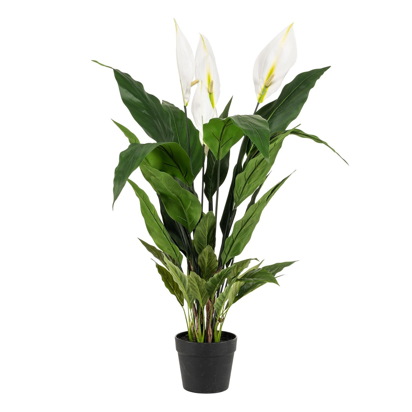 🌿 Kunst Spathiphyllum – Lepelplant Kunstplant