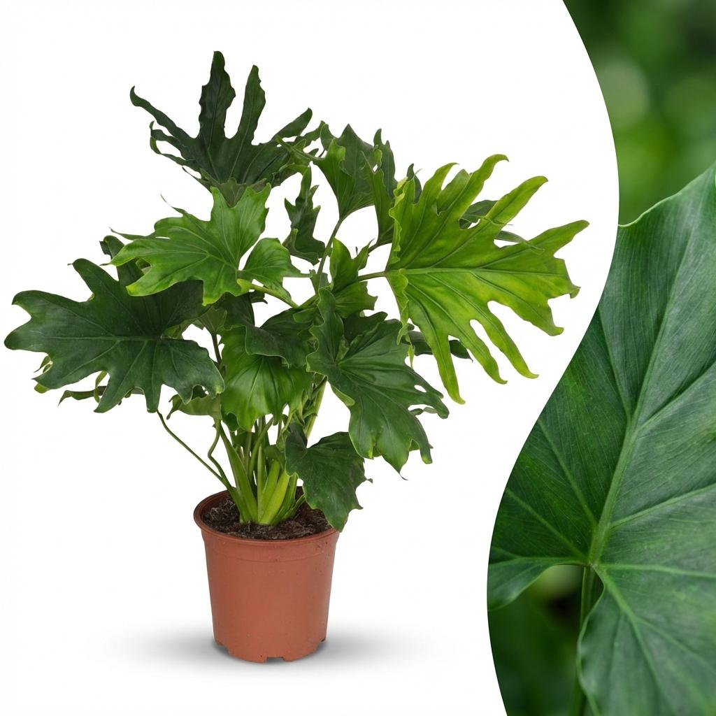 🌿 Philodendron Lickety Split | Grote Groene Kamerplant