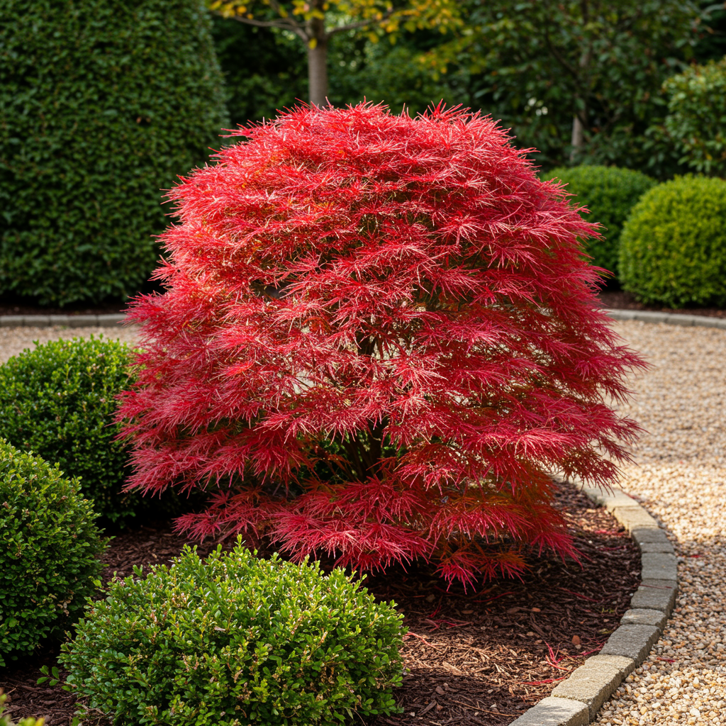 🌳 Acer palmatum ‘Shaina’ – Japanse Esdoorn (2 Stuks)