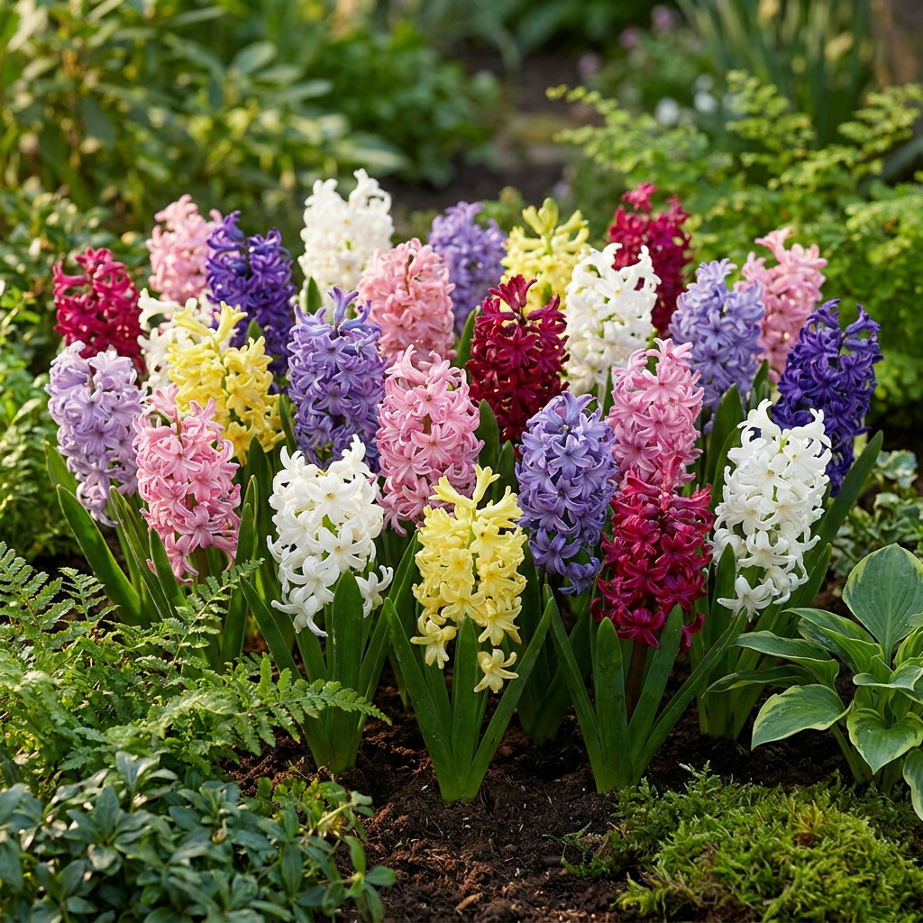 🌸 Hyacinthus mix – Hyacint mix (80 stuks)