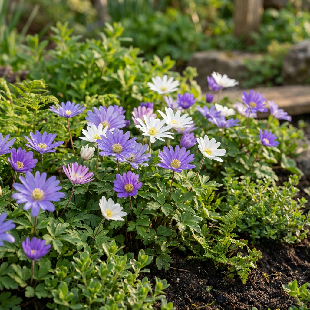 🌸 Anemone blanda Mix – Griekse anemoon | (100 stuks)