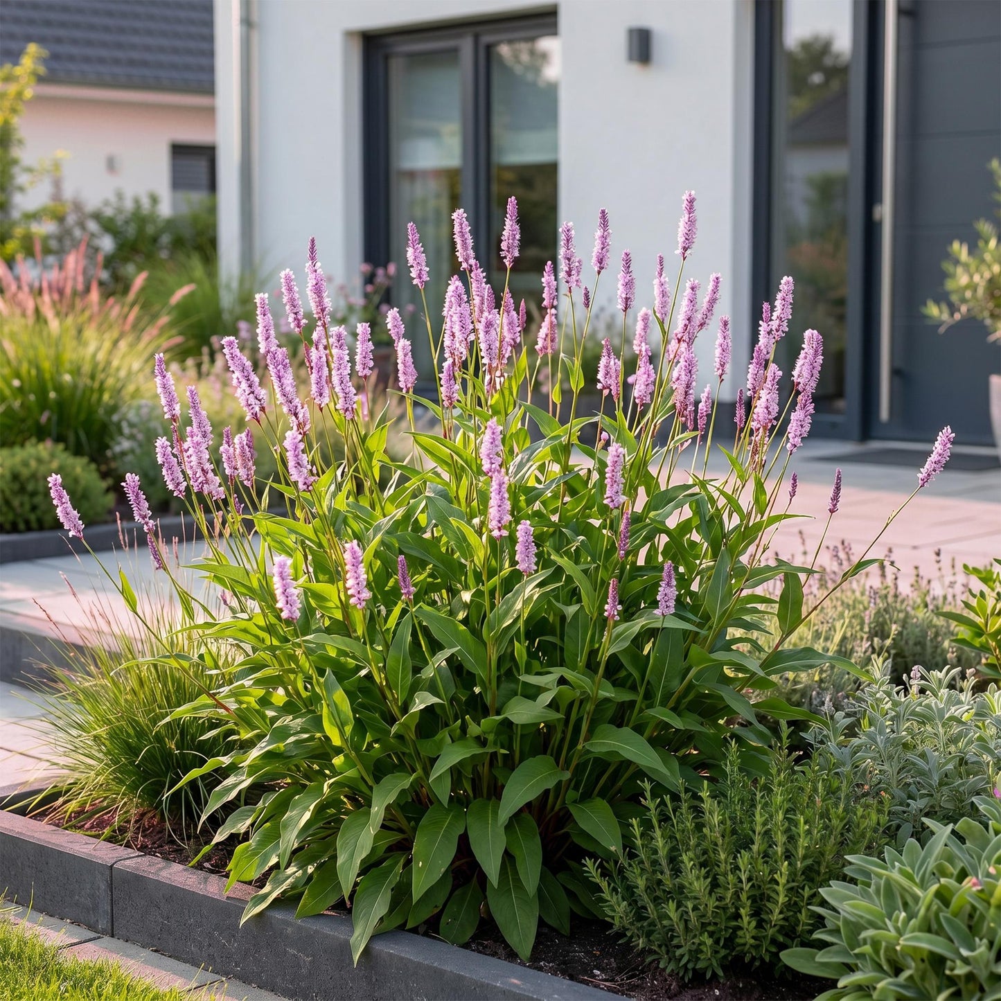 🌿 Persicaria amplexicaulis 'Rosea' – Roze Duizendknoop | 3 stuks