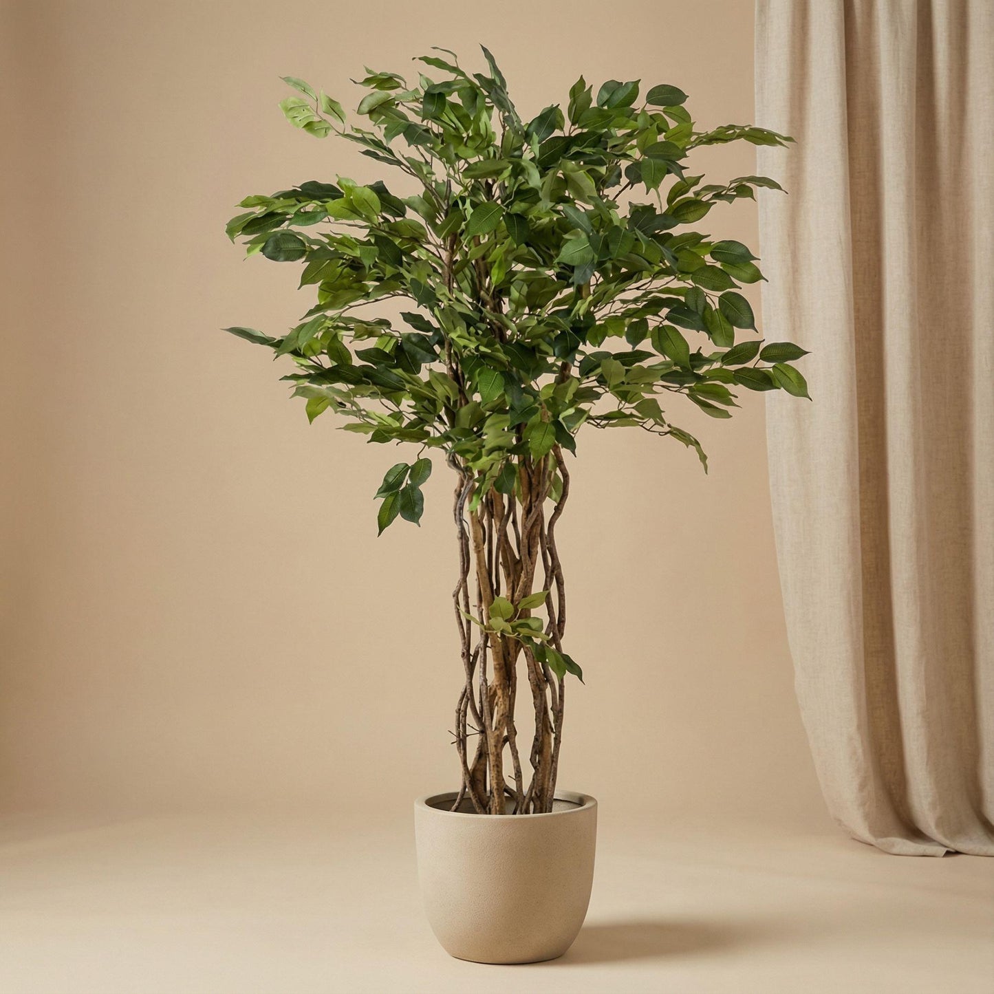 🌿 Kunst Ficus Liana – Decoratieve Kunstboom