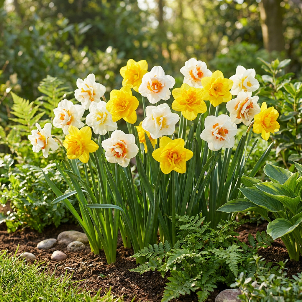 🌼 Narcissus Double Mix – Gevulde narcis | (20 stuks)