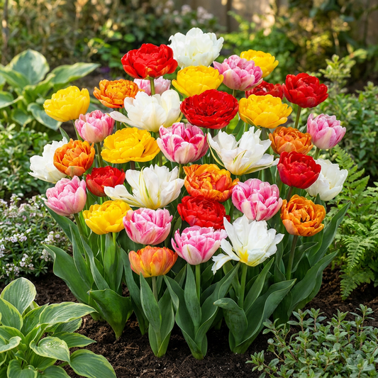 🌷 Tulipa Double mix – Gevulde tulp mix (240 stuks)