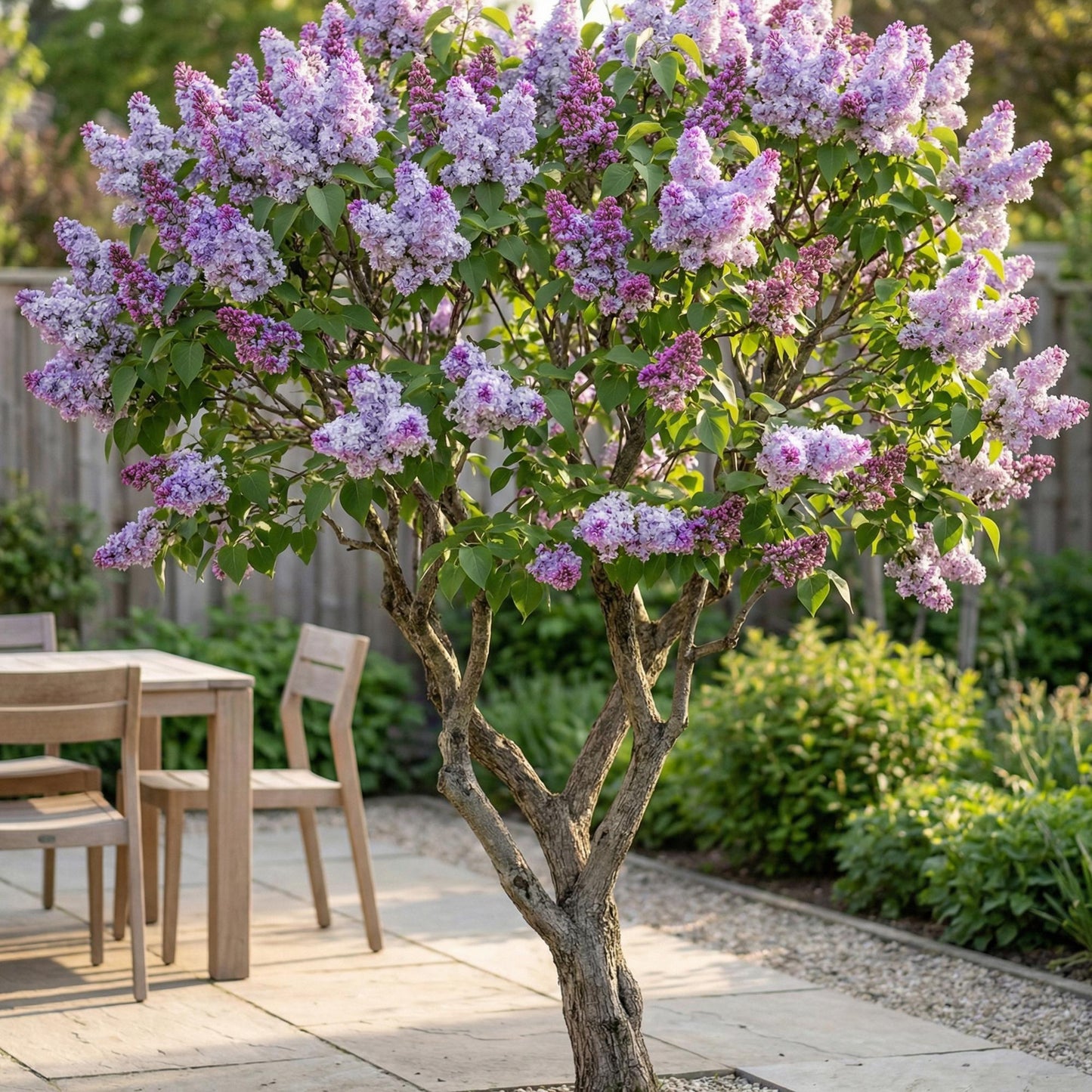 🌸 Syringa vulgaris ‘Michel Buchner’ – Roze Sering