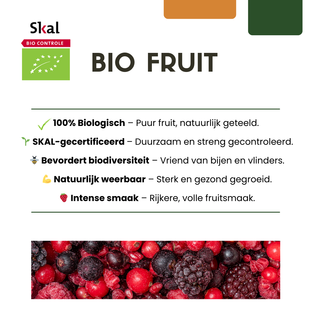 🍓 BIO Fruitplanten Mix ‘Zoete Oogst’ (3 Stuks)