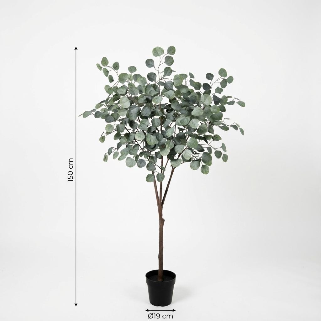 🌿 Kunst Eucalyptus Boom – Decoratieve Kunstplant