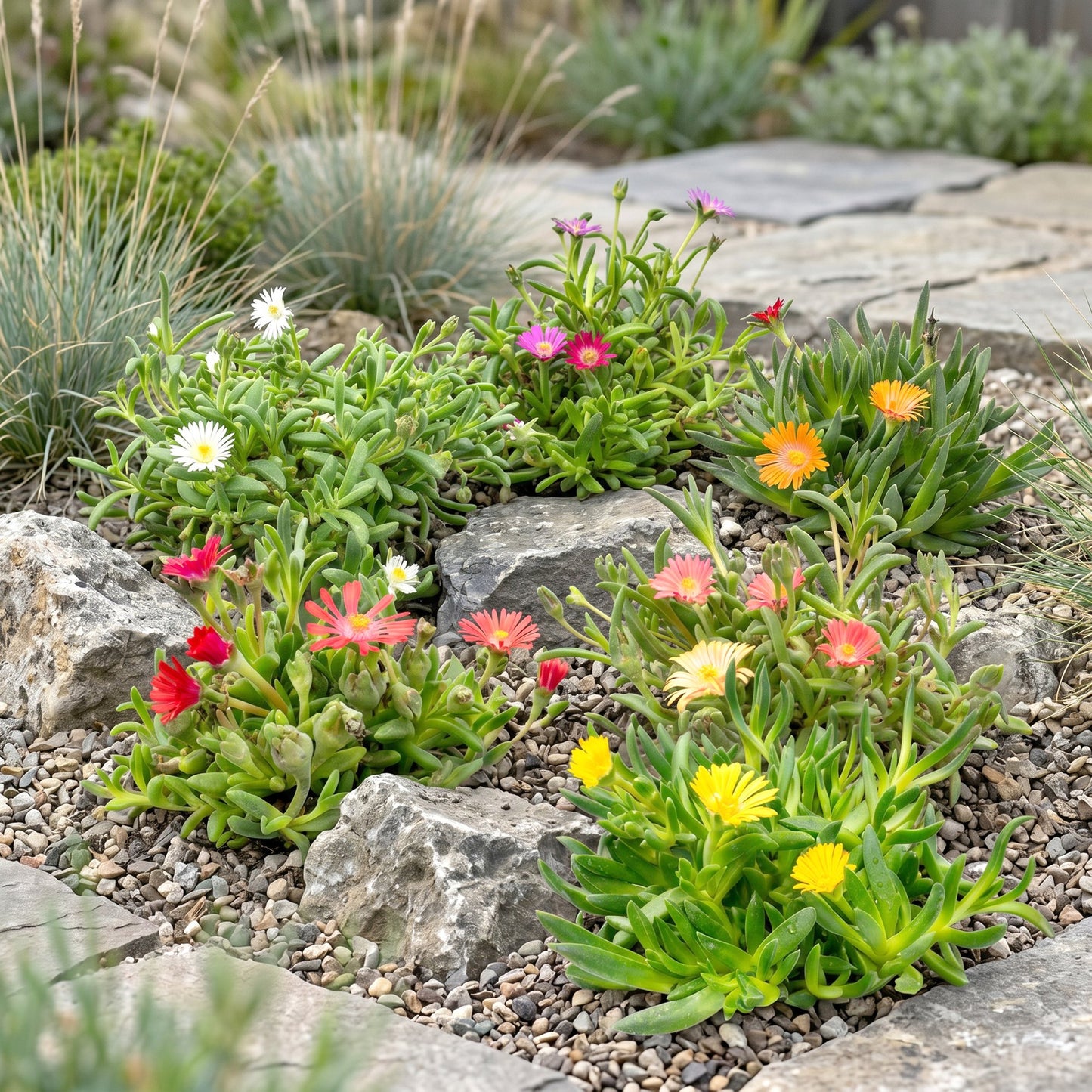 🌸 Delosperma Mix – Winterharde IJsbloemenmix | (12 stuks)