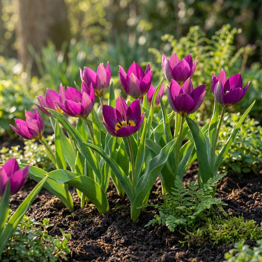 💜 Tulipa Persian Pearl – Paarse tulp (200 stuks)