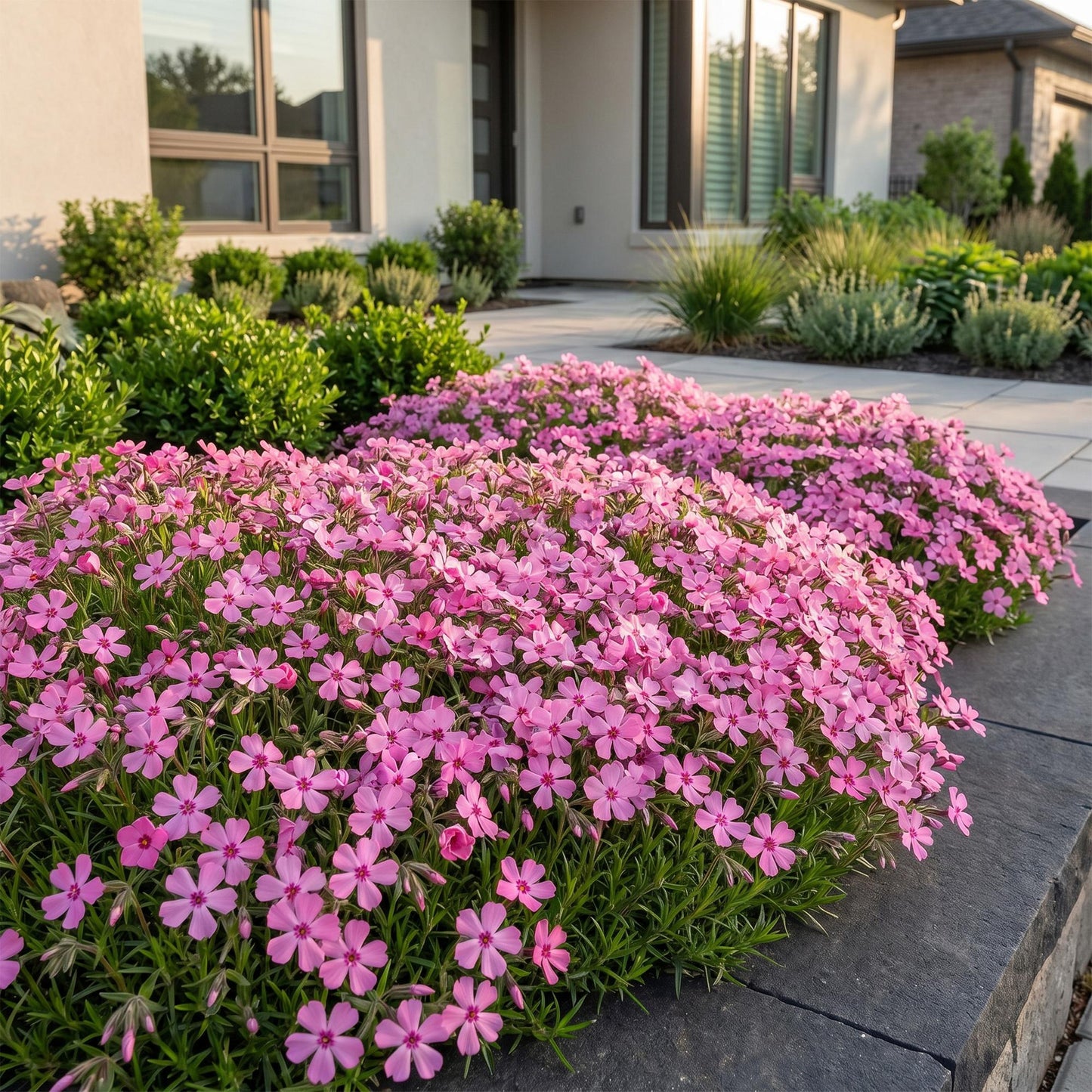 🌿 Phlox subulata 'MacDaniel's Cushion' – Donkerroze Vlambloem | 3 stuks