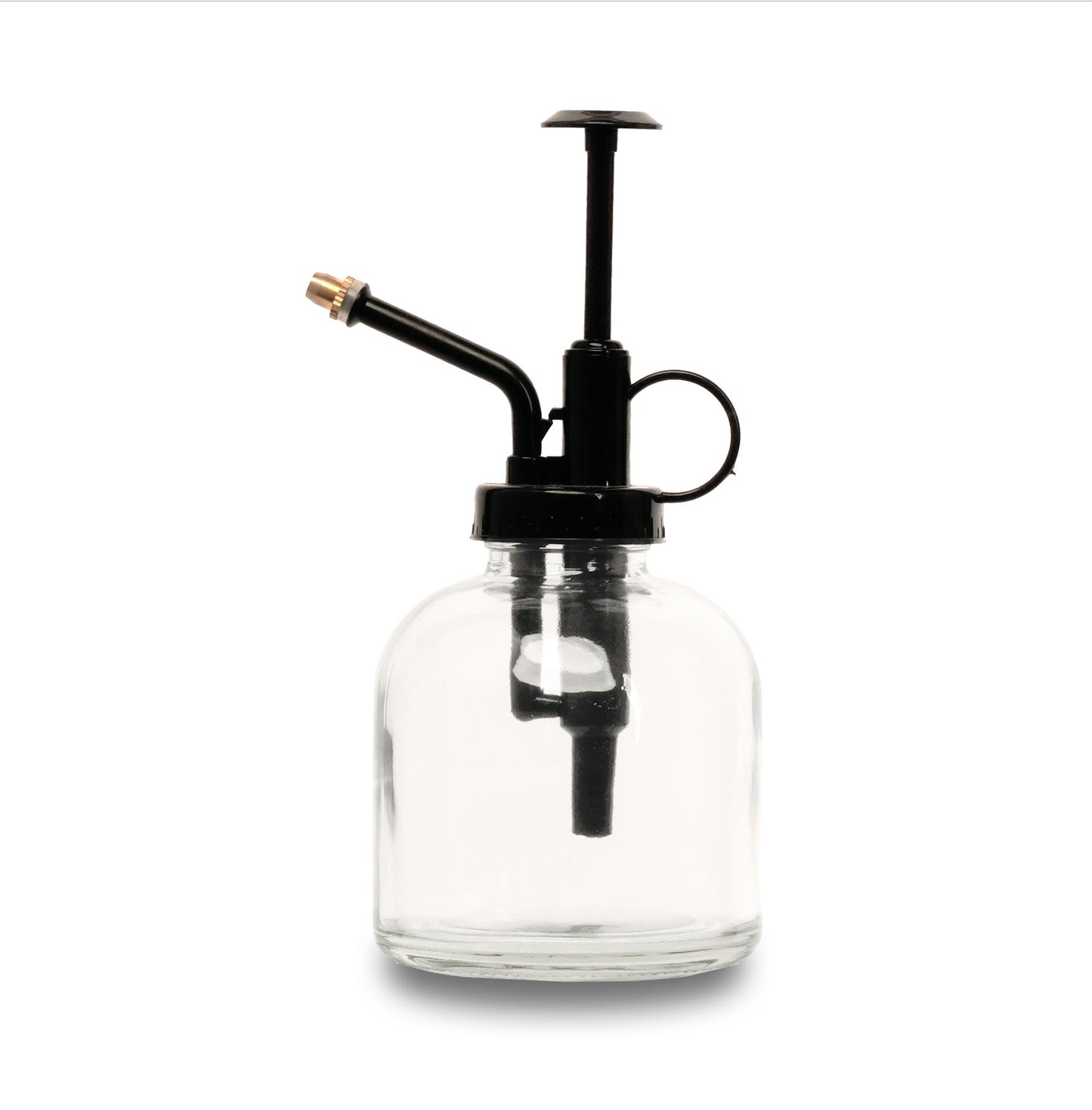 Plantenspuit 💧 | Glas Helder met Zwart – 300 ml