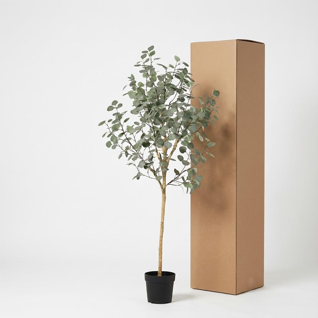 🌿 Kunst Eucalyptus – Decoratieve Kunstboom