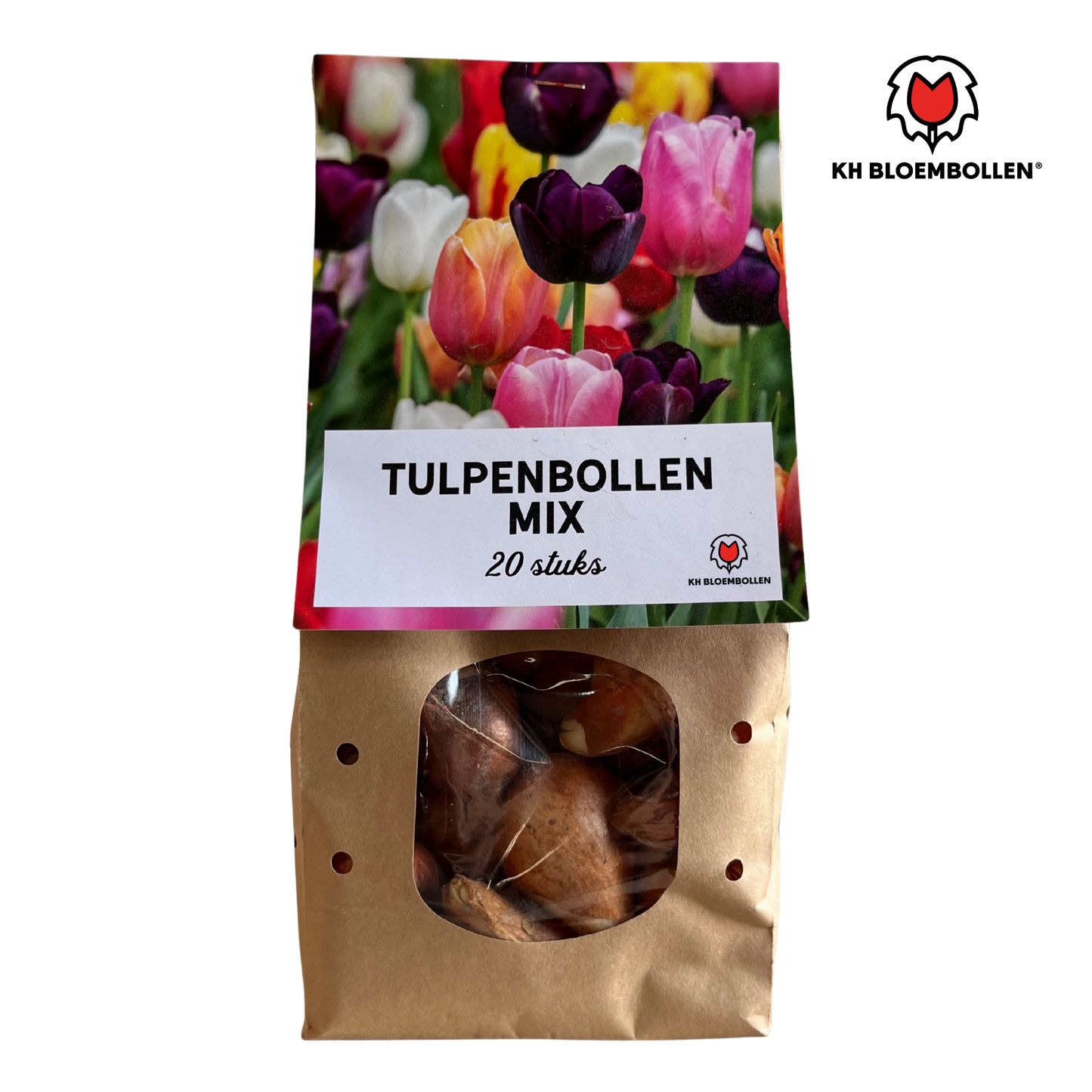 🌷 Tulpenbollen Kleurenmix (20 Stuks)