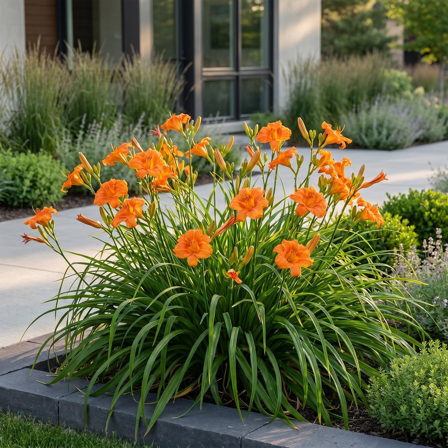 🌿 Hemerocallis 'Mauna Loa' – Oranje Daglelie | 3 stuks