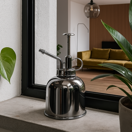 Plantenspuit 💧 | Zilver RVS – 300 ml