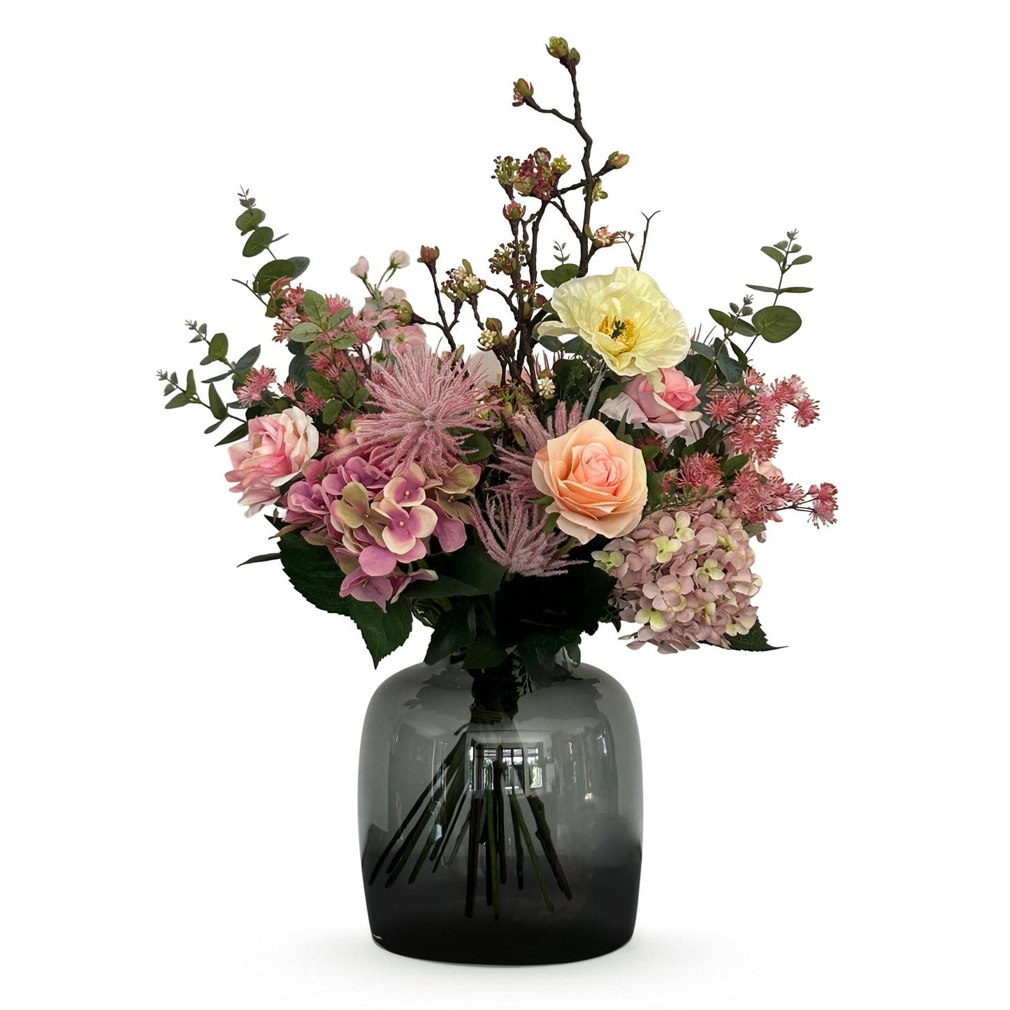 🌸 Kunstbloemen Boeket M – Mystic Summer | Luxe Real Touch Boeket