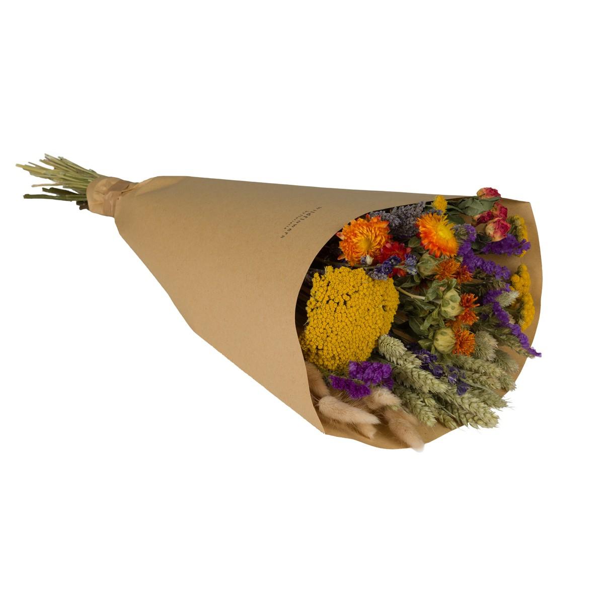 Droogbloemen – Field Bouquet Large Orange