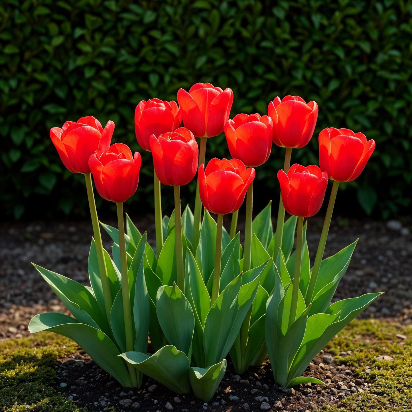 ❤️🌷 Tulp Triumph Red – Klassiek Rode Voorjaarstulp (15 stuks)