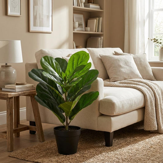 🌿 Kunst Ficus Lyrata – Decoratieve Kunstplant