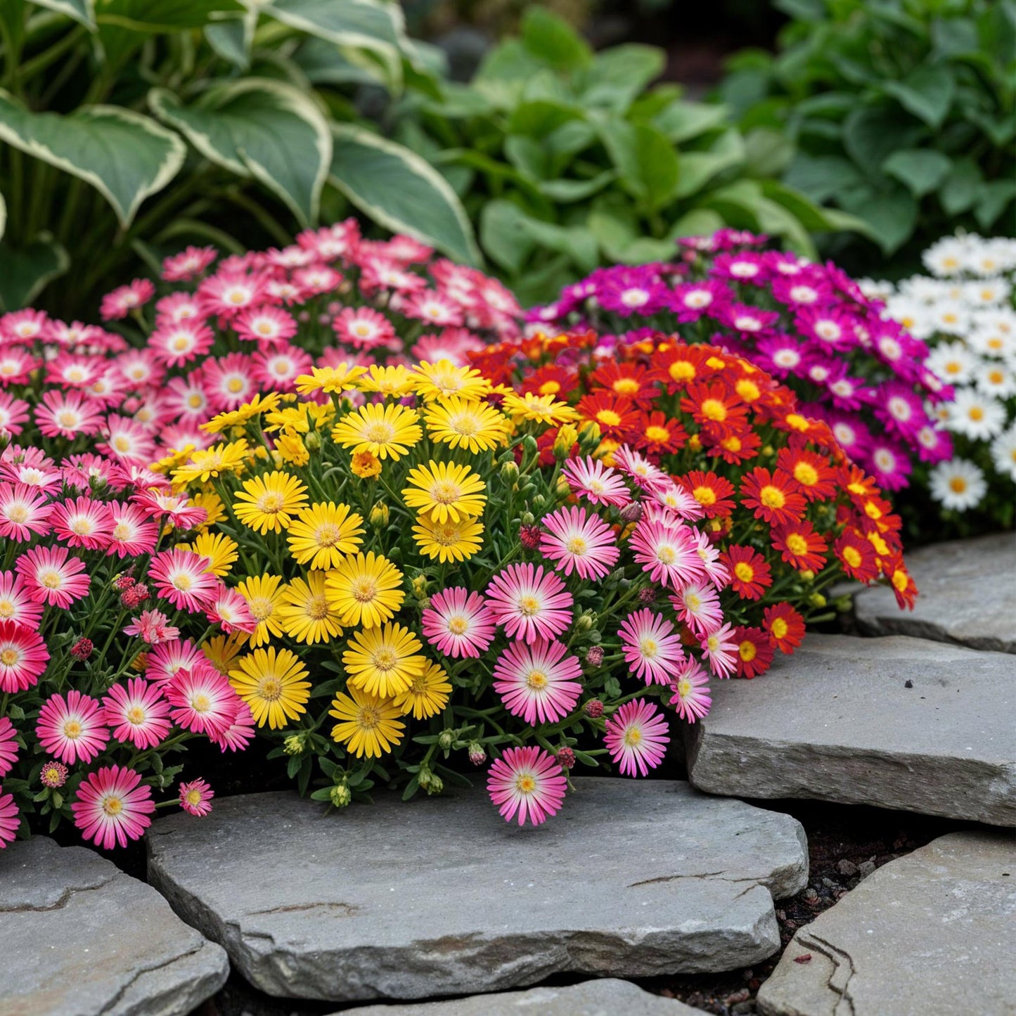 🌸 Bodembedekker Delosperma Mix | Winterharde IJsbloem Mix (8 stuks)