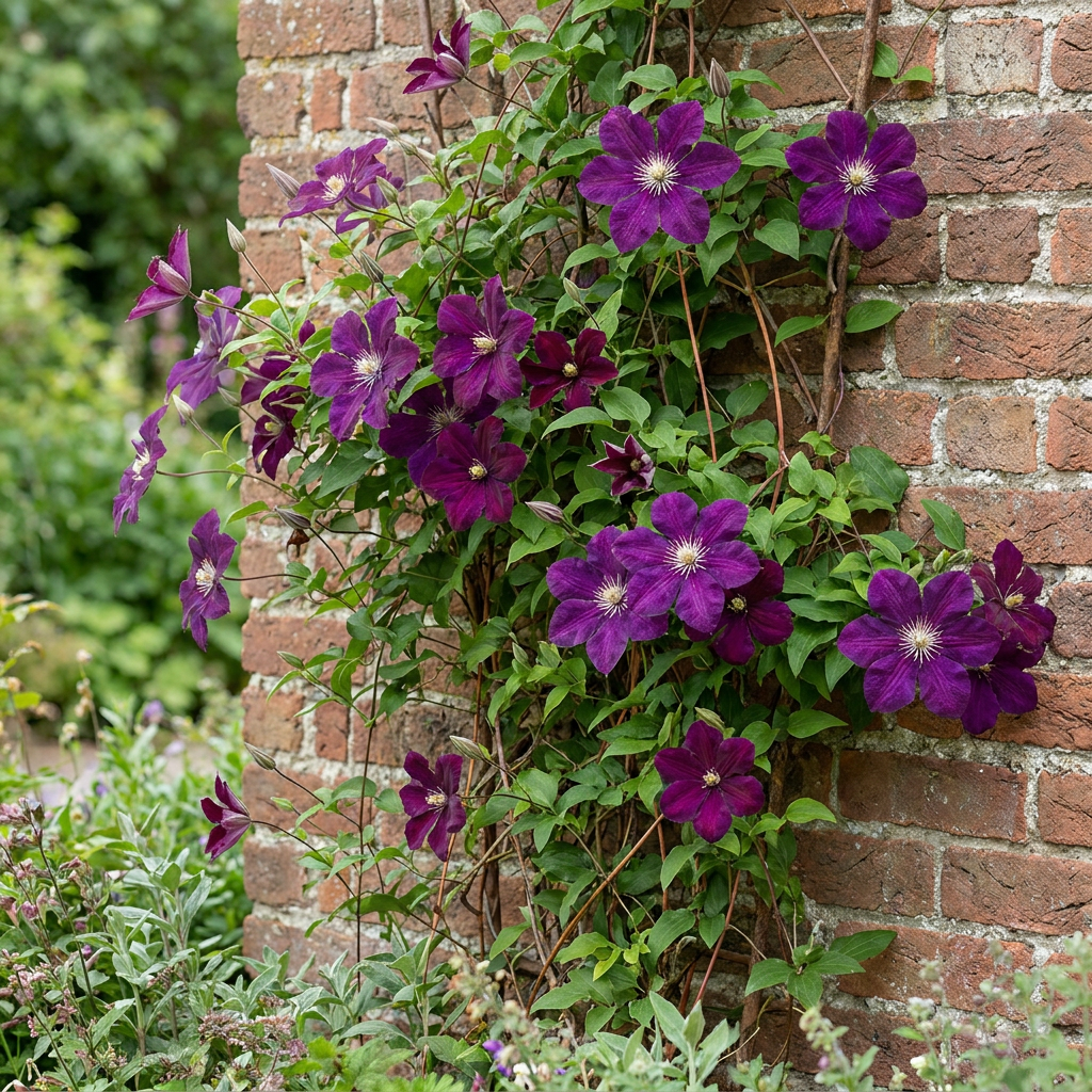 Clematis ‘Warszawska Nike’ – Bosrank | (2 stuks)