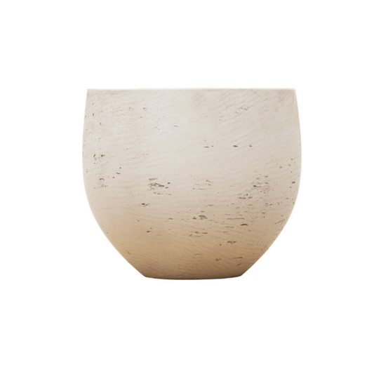 🪴 Jumbo Orb Beige Washed – XXS | D53 x H45