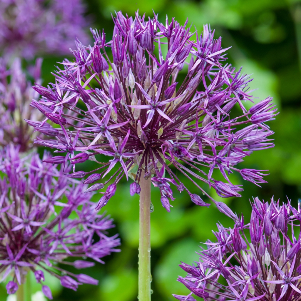 💜 Allium ‘Purple Rain’ – Paarse sierui (320 stuks)