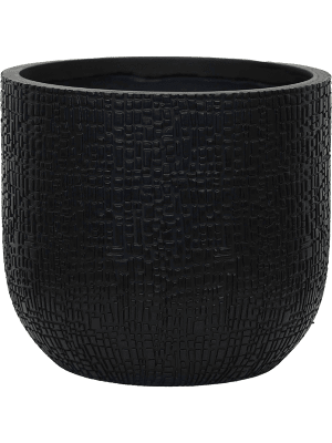 🪴 Capi Nature Skin Pot Bol Antraciet – D24 x H21 cm