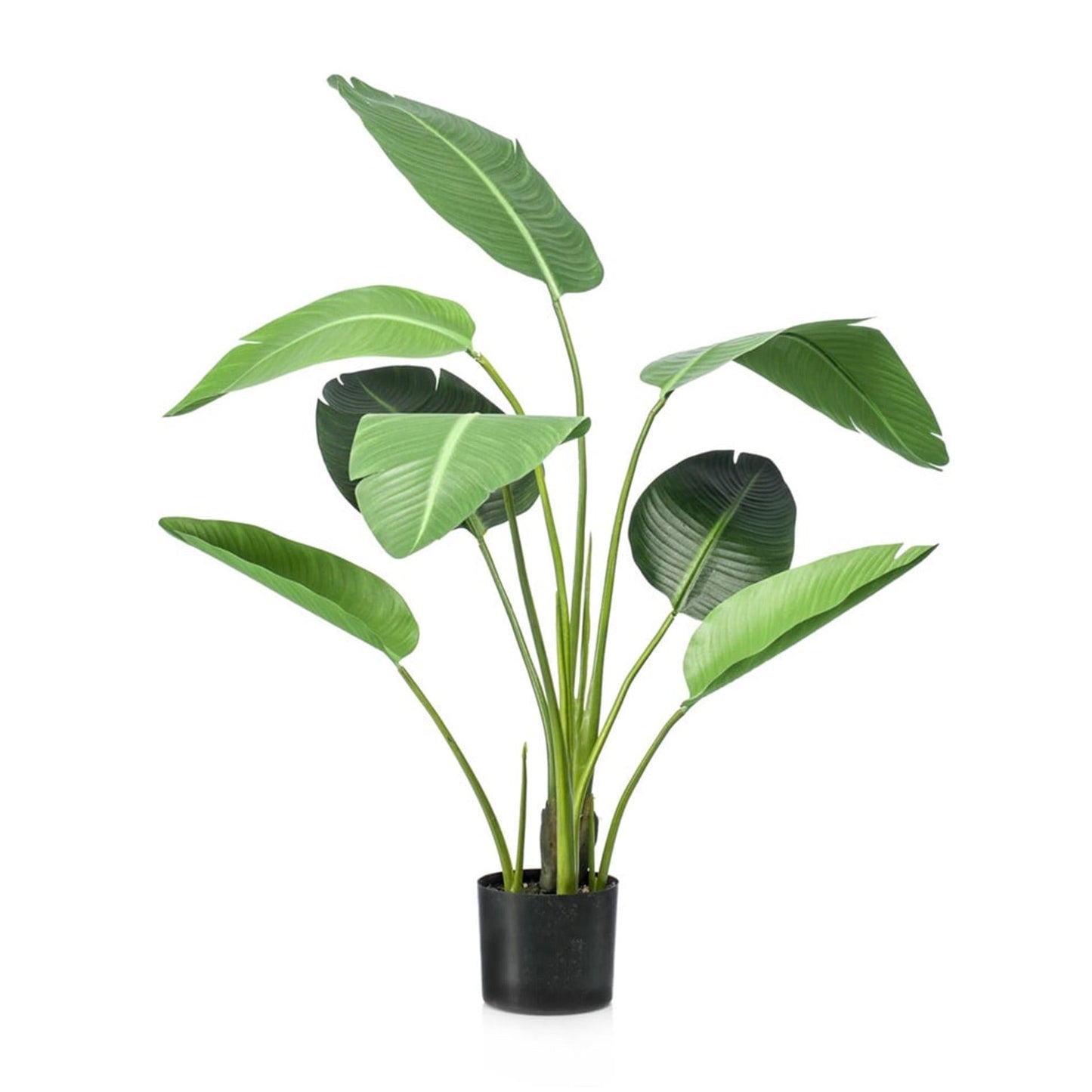 🌿 Strelitzia – Realistische Kunstplant in Pot (120 cm)