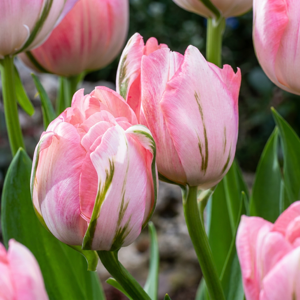 🌷 Tulipa Double Pink – Dubbele roze tulp | (24 stuks)