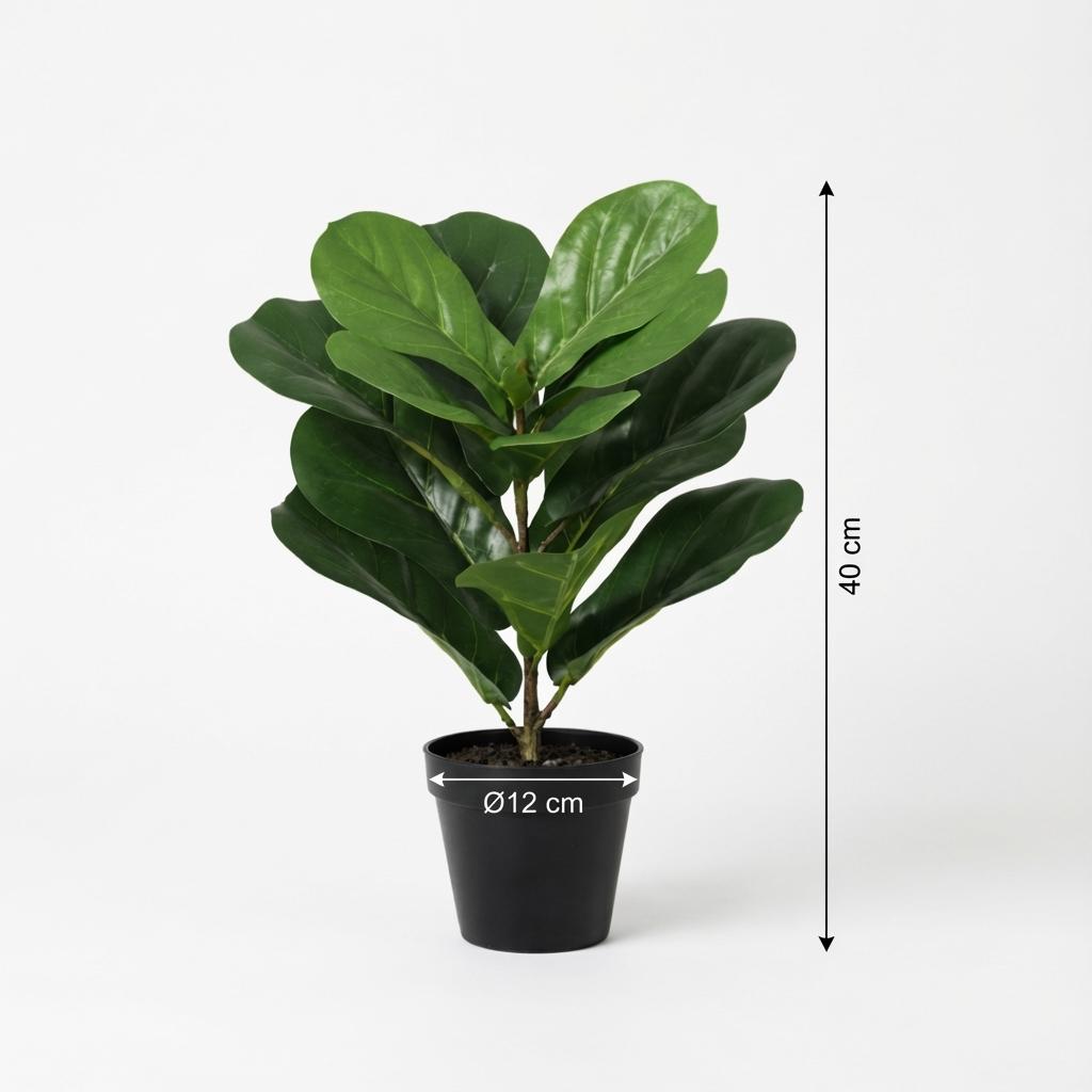 🌿 Kunst Ficus Lyrata – Decoratieve Kunstplant